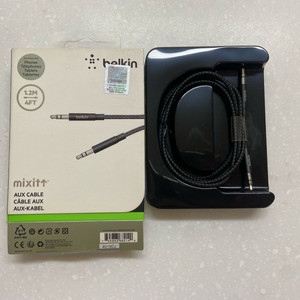 벨킨 mixit 메탈릭 차량용 오디오 aux 케이블