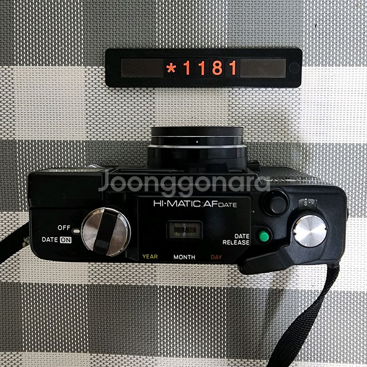 미놀타 하이매틱 AF-D 데이터백 필름카메라--1