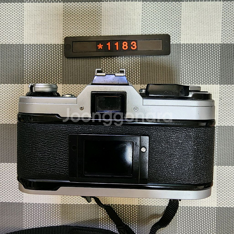 캐논 AE-1 필름카메라 실버바디 1.4 단렌즈--3