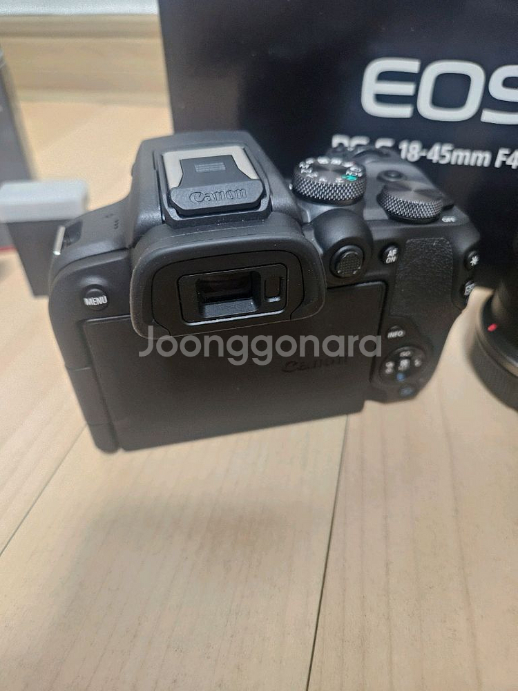 캐논 eos r10 + 번들렌즈+ 레오포토 케이지--2