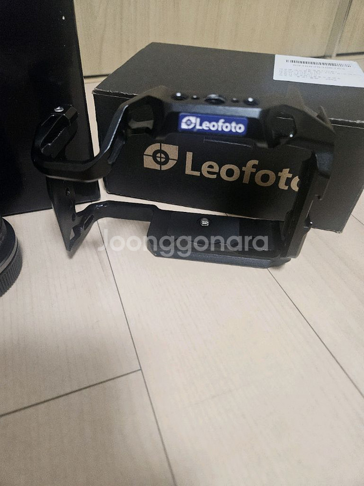캐논 eos r10 + 번들렌즈+ 레오포토 케이지--6