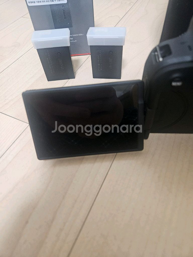 캐논 eos r10 + 번들렌즈+ 레오포토 케이지--3