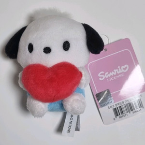 포차코 하트 키링 인형