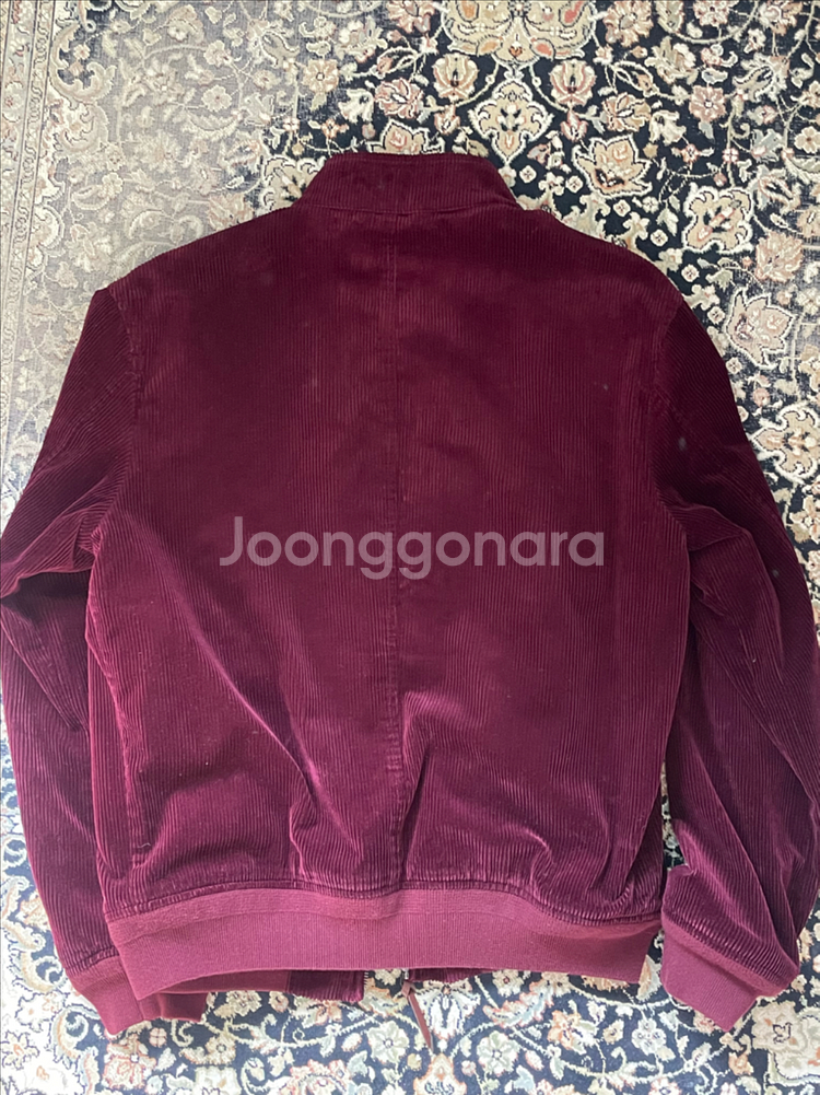 폴로 랄프로렌 코듀로이 스트레치 바라쿠타 쟈켓 버건디--8