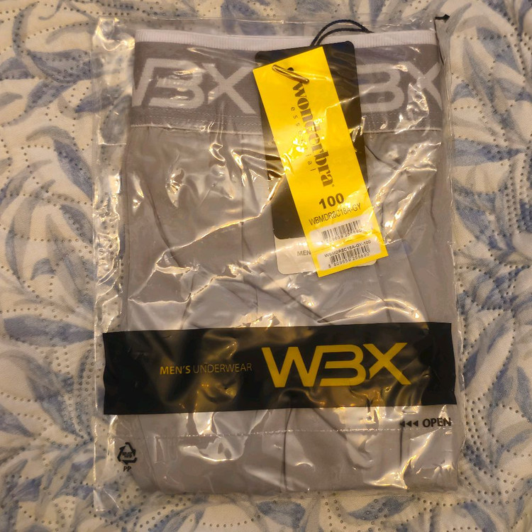 원더브라 그레이 남성 드로즈 100 미개봉 3개 이미지