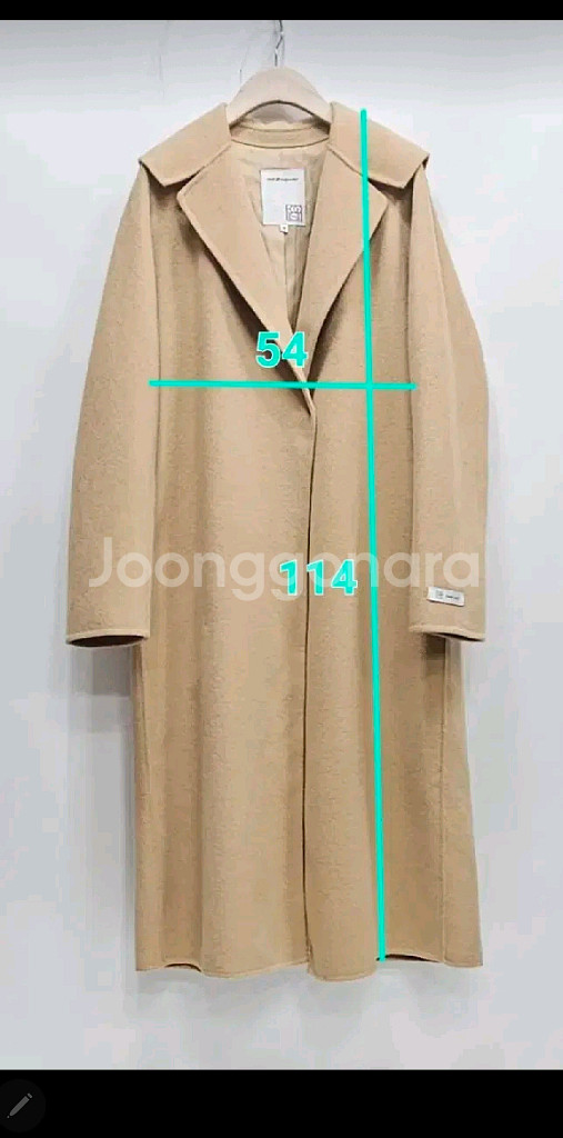 EGOIST 20FW 에고이스트 모직 코트 / 여 90--9