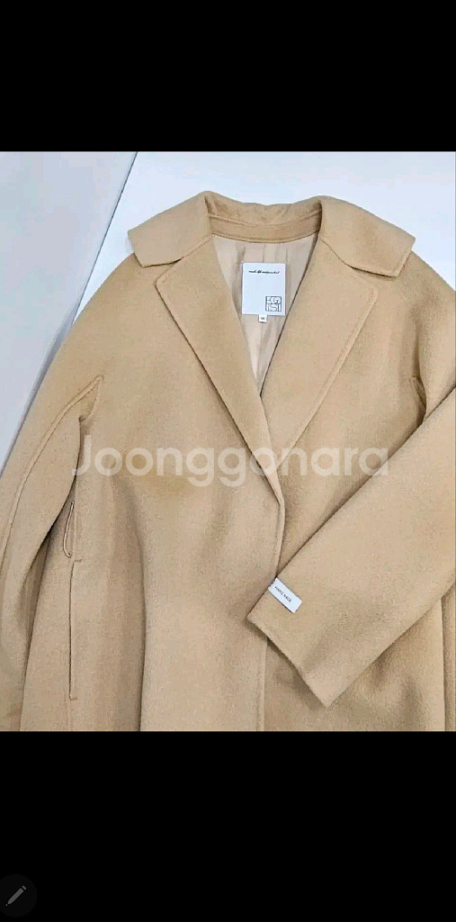 EGOIST 20FW 에고이스트 모직 코트 / 여 90--14