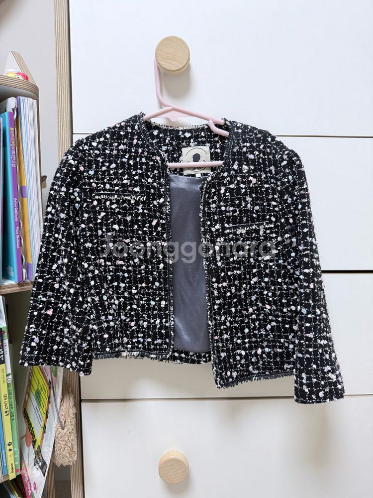 이로운의상실 트위드 자켓 봉봉자켓 s--0