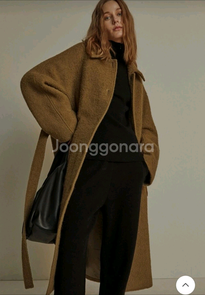 블러썸에이치컴퍼니 울 앙고라 코트 S 버터색상--0