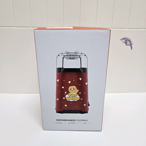카카오 프렌즈 춘식이 팝콘 메이커 미니 팝콘기 제조기
