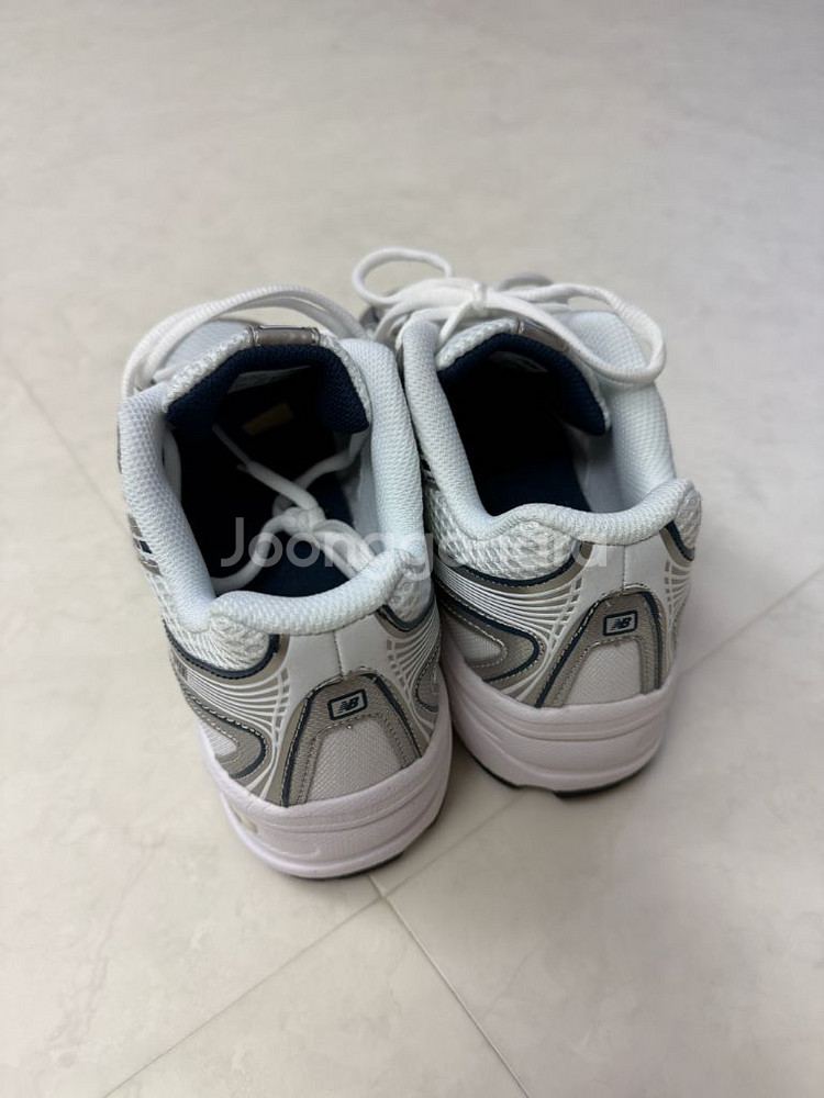 뉴발란스 740 화이트네이비 새상품(박스있음)--7