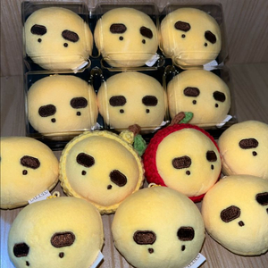 픽셀리 각별 찹쌀떡 키링 픽셀리 찹쌀떡 키링