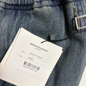 우영미 25fw 밴딩 데님 48