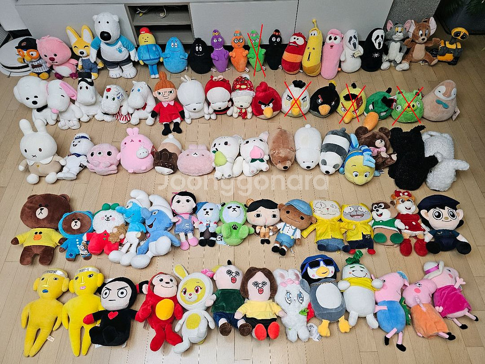 인형 판매 : 바바파파, 앵그리버드, 라바, 마시마로--0