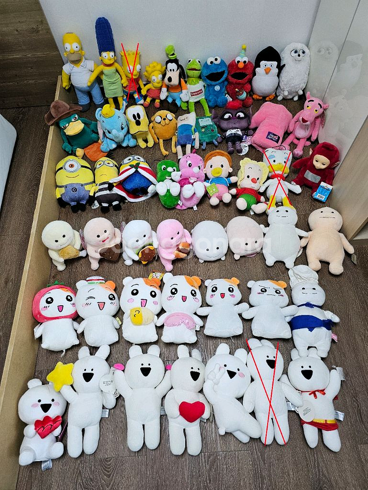 인형 판매 : 심슨, 어드벤처타임, 에비츄, 지방이 등--0