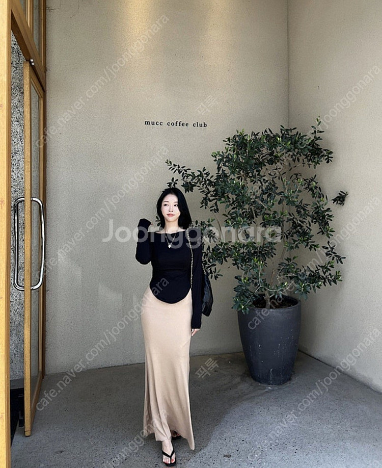 새상품 여왕님 머메이드 스커트 롱치마 머메이드스커트--0