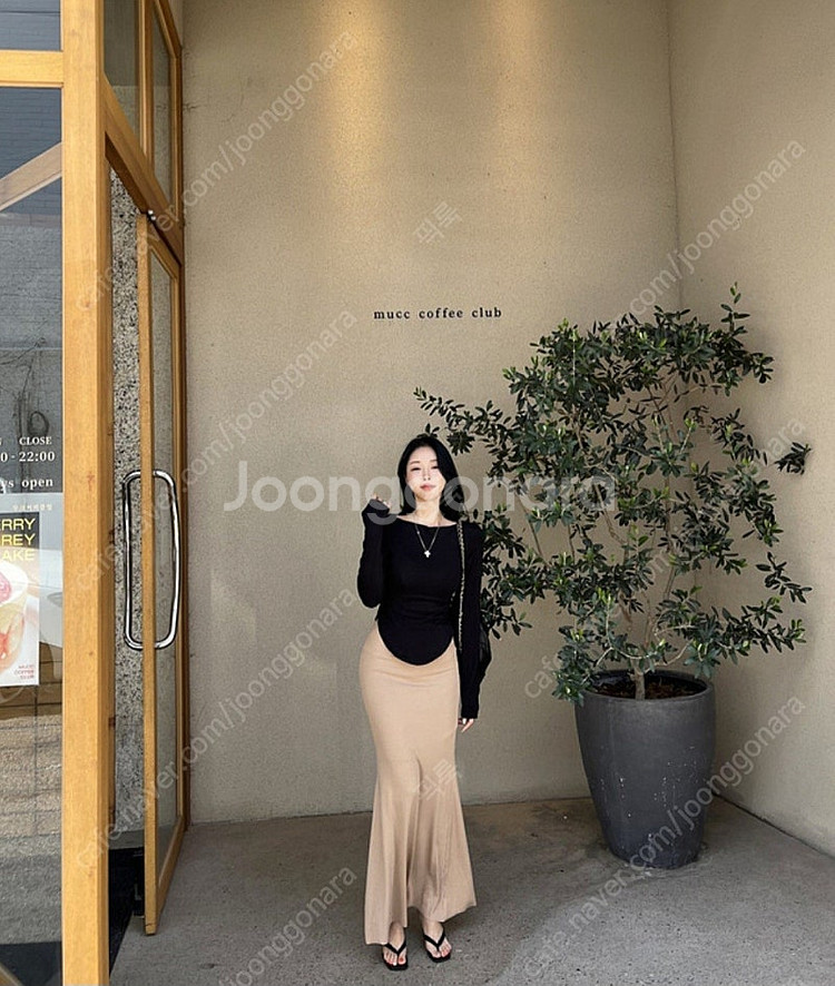 새상품 여왕님 머메이드 스커트 롱치마 머메이드스커트--1