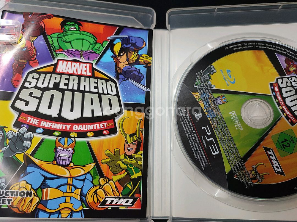 ps3 마블 슈퍼히어로 스쿼드 북미판 팝니다--2