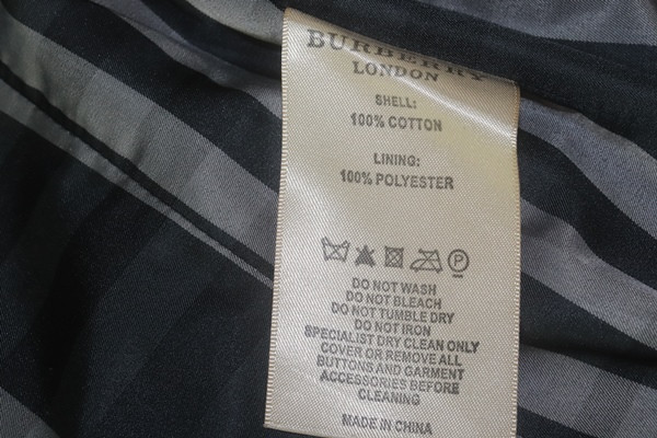 (55) 버버리/블랙 트랜치코트--7