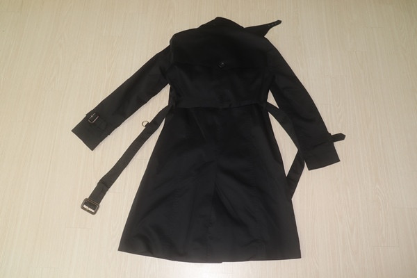 (55)헤지스/블랙 트랜치코트--8