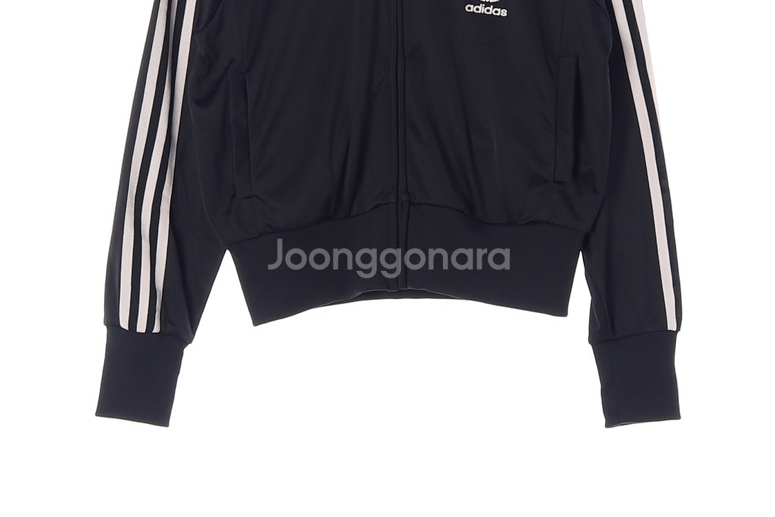 [L]아디다스 슈퍼스타 슈퍼걸 자켓 블랙 블루종 재킷--2
