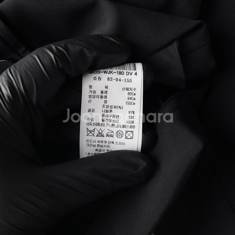 [S]미샤 24FW 블랙 숏 트렌치 자켓 더블브레스티드--6