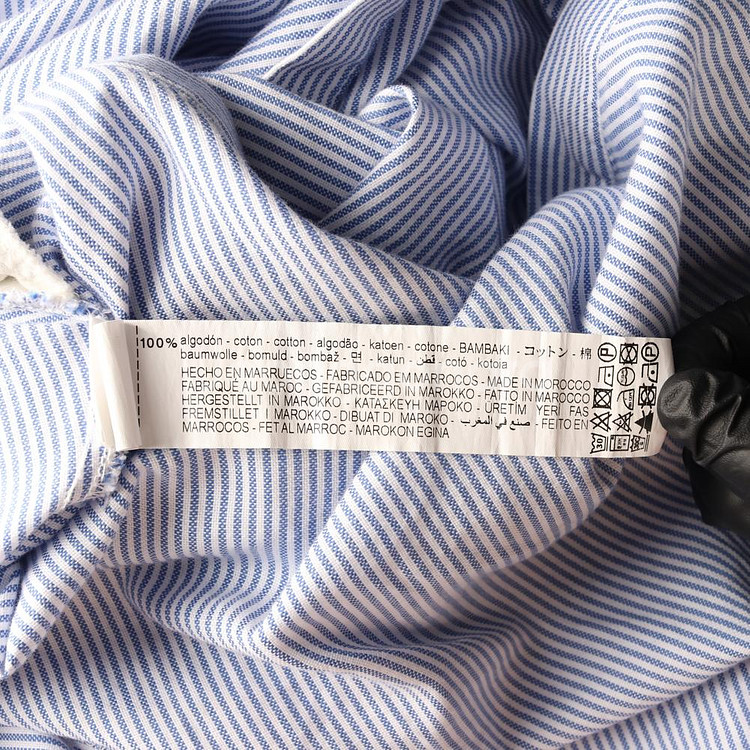 [S]자라 스카이블루 롤업 반팔 롱 셔츠원피스--6