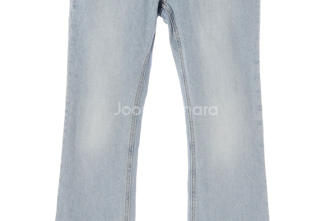 [S]시야쥬 연청 세미 부츠컷 데님 진 청바지--2