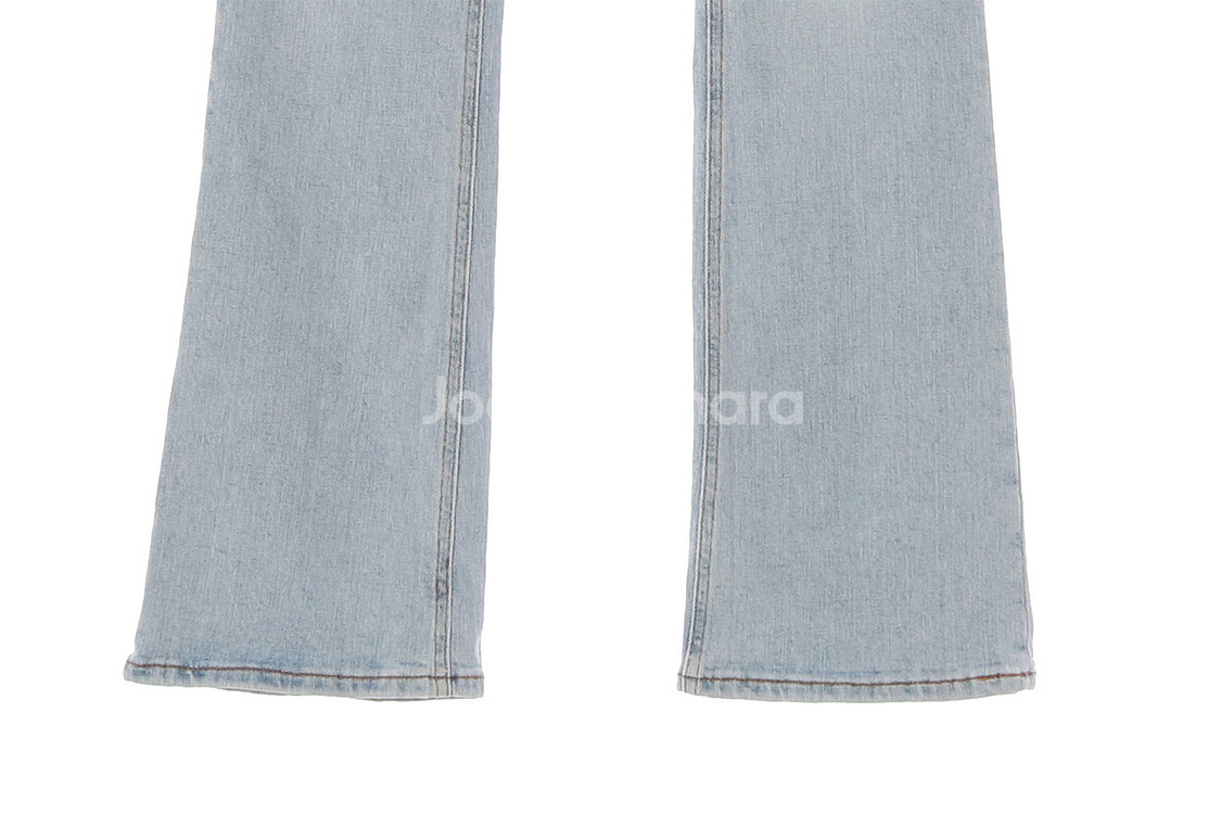 [S]시야쥬 연청 세미 부츠컷 데님 진 청바지--3