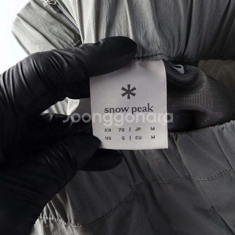 [M]스노우피크 카키 와이드 밴딩 나일론 팬츠--4