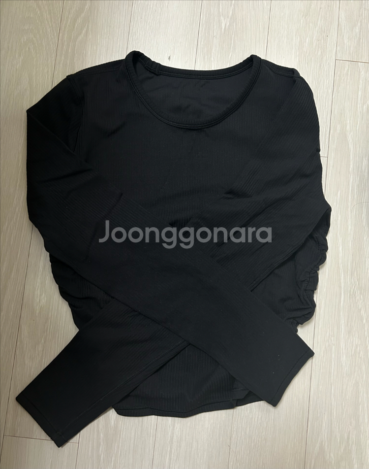 룰루레몬 올잇 테익스 리브드 롱슬리브--1
