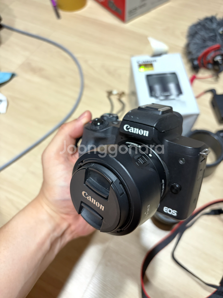 캐논 eos m50, 번들, 22mm•32mm단렌즈--0