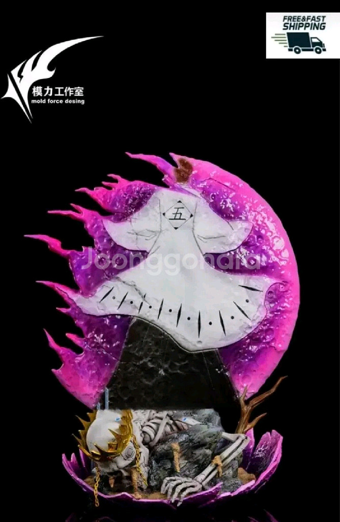 블리치 ws 아이젠 레진 피규어--3