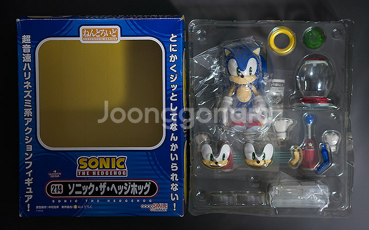 넨도로이드 214 소닉 더 헤치혹 피규어--0