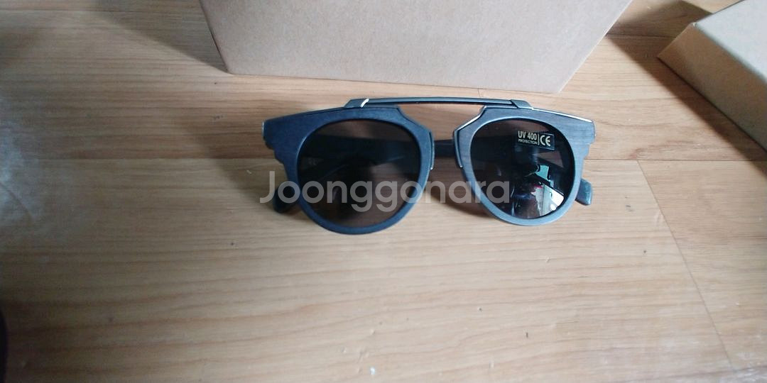 수제 나무안경테 선글라스 미사용--6