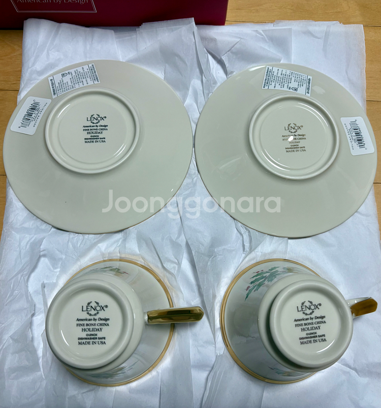 레녹스 홀리데이 커피잔 2인조 세트 (IND)--3