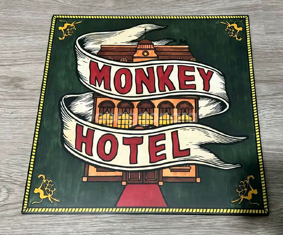 잔나비 몽키호텔 LP 레드--0