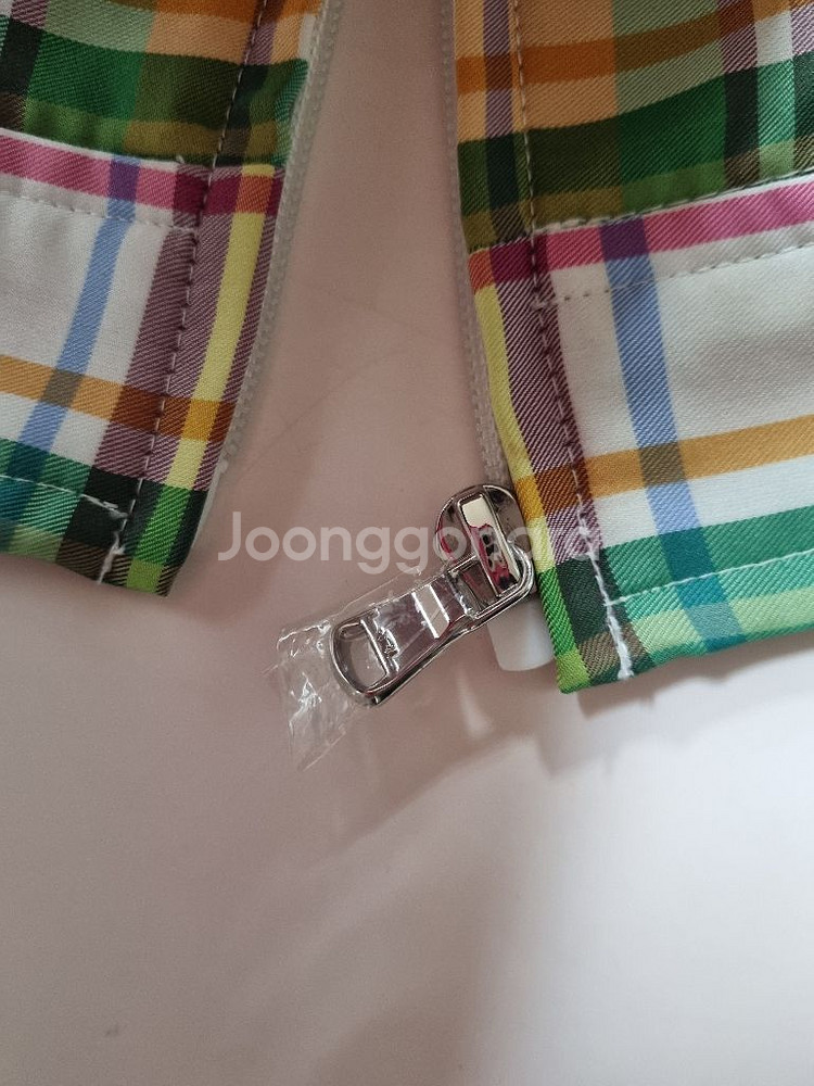 95)*새상품*랄프로렌 폴로여성 마드라스 체크자켓--3