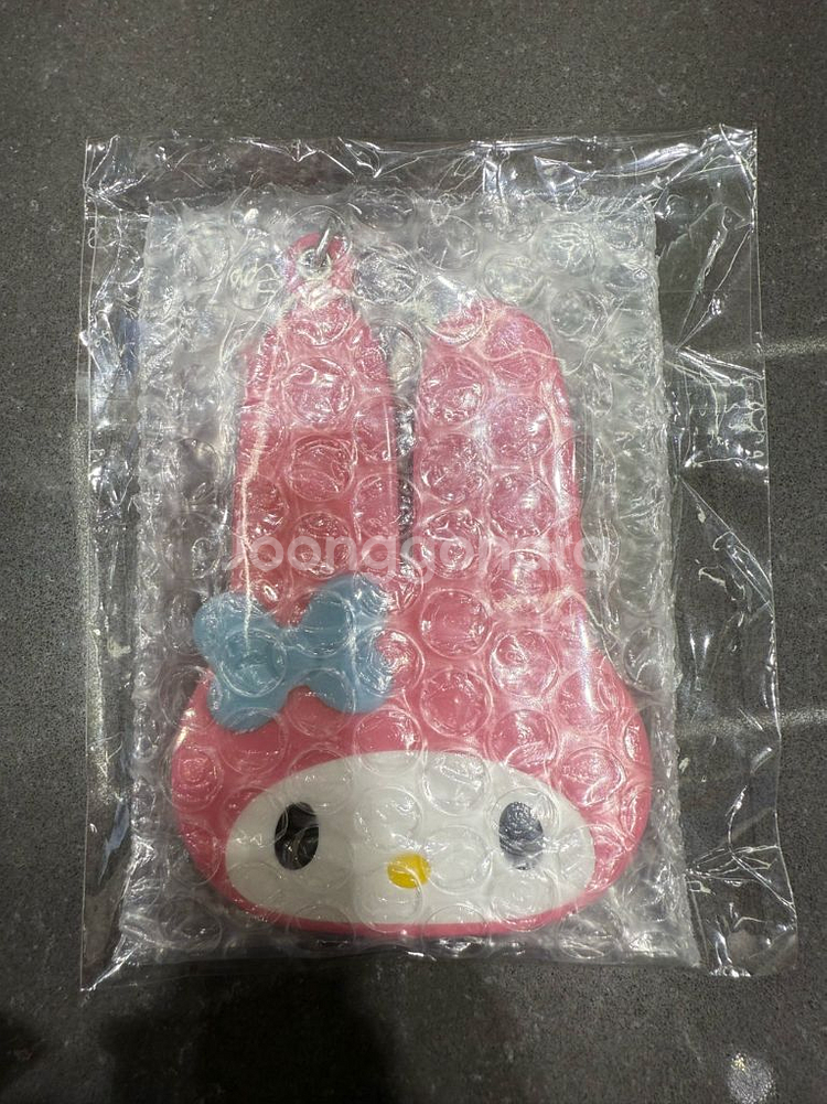 미퍼센트 마이멜로디 거울 키링 핑크마멜--0