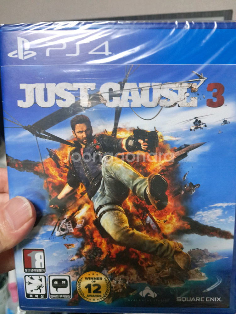 ps4 저스트코즈3 새상품 정발 영문--0