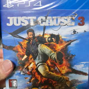 ps4 저스트코즈3 새상품 정발 영문