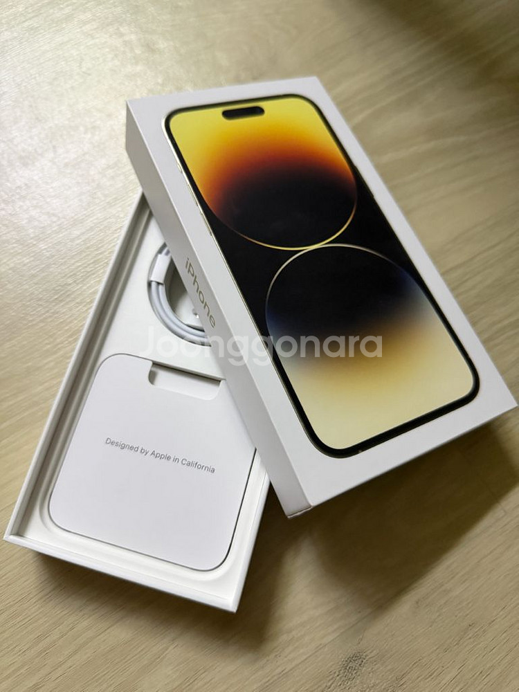 아이폰 14 Pro Max 1TB 골드 색상 자급제--0