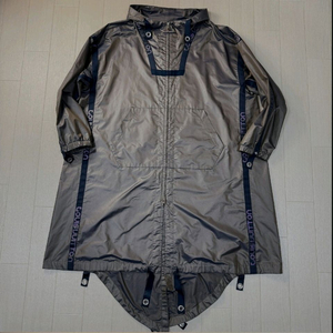 루이비통 남성 오버핏 롱 바람막이 코트 자켓 점퍼 집업