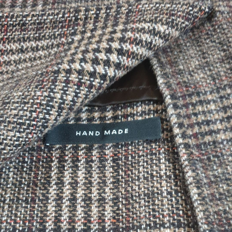 온앤온 체크 더블 코트 여성 55 핸드메이드 점퍼 자켓 이미지