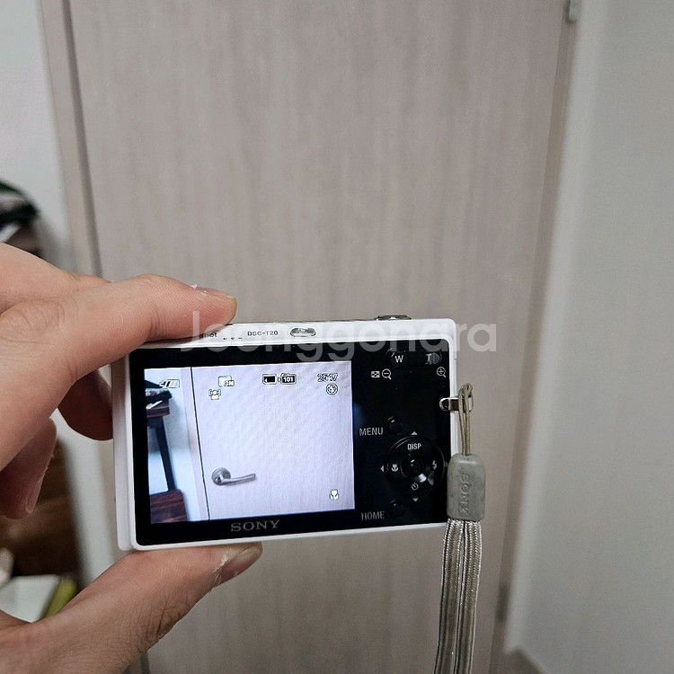 Sony Cybershot DSC-T20 화이트 디카--4