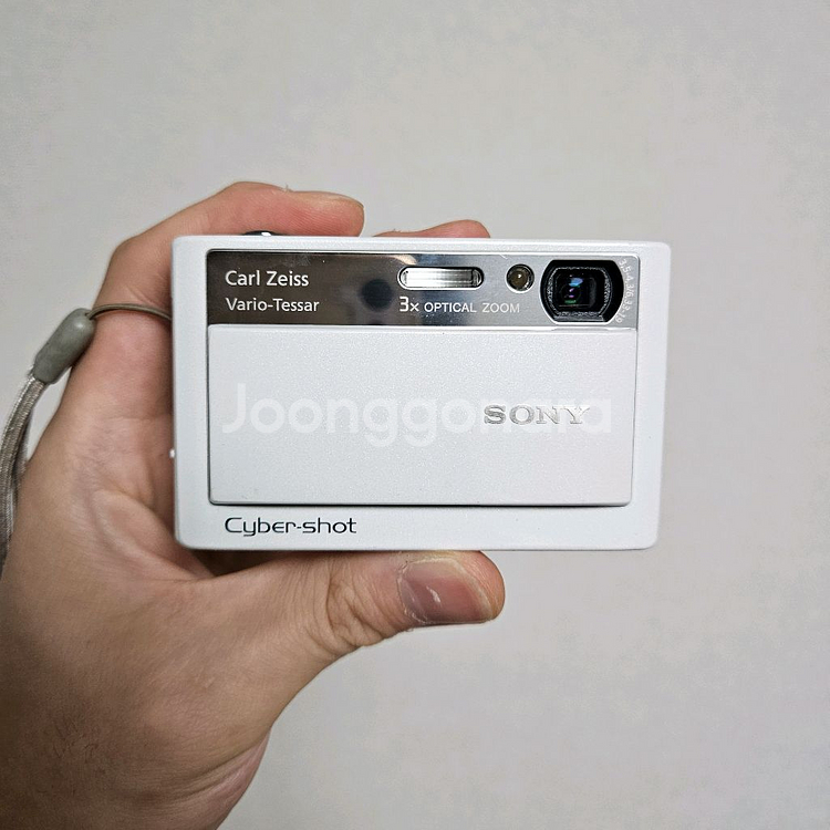 Sony Cybershot DSC-T20 화이트 디카--2