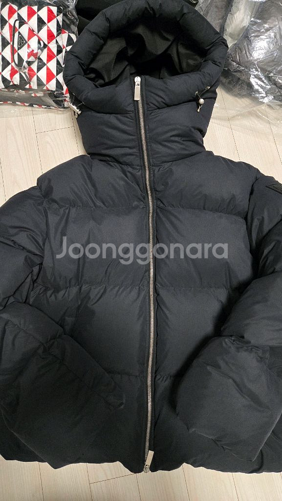 오프화이트 패치 애로우 다운 푸퍼 자켓--0