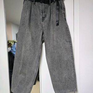 모이프 블리치드 와이드 데님 3사이즈