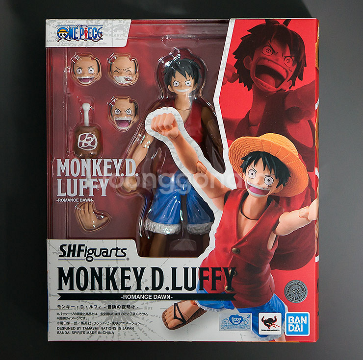 SHF 몽키 D 루피 모험의 새벽 원피스 피규어 미개봉--0