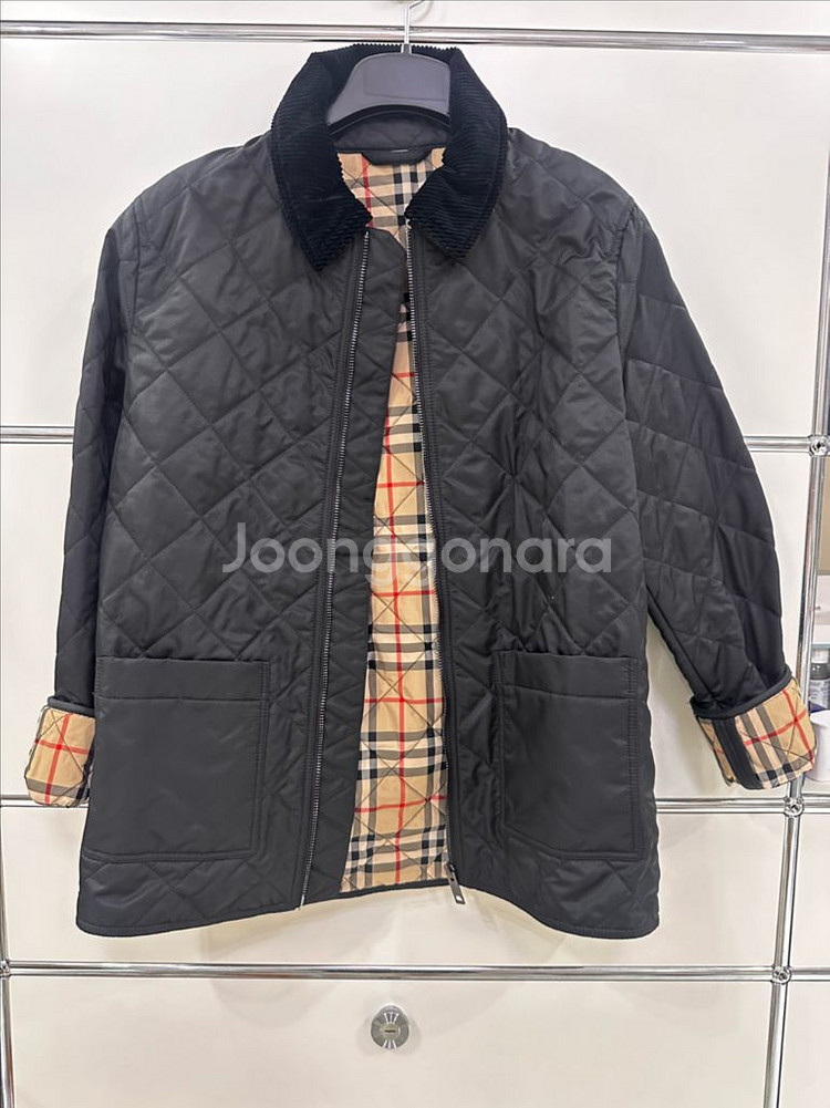 버버리퀄팅패딩--0